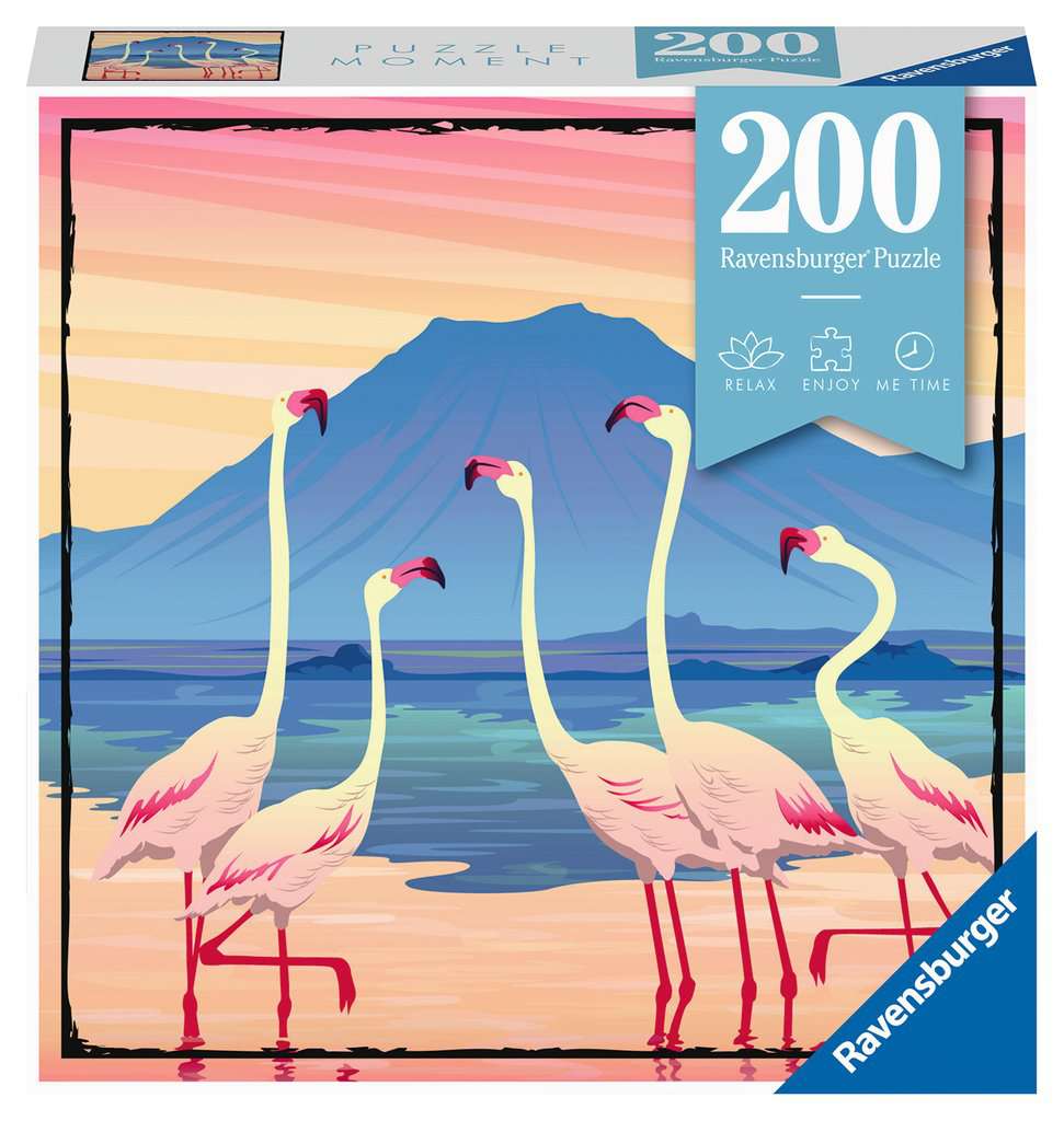 Puzzle Ravensburger - 200 p - Tanzanie - Puzzle en carton enfant autre - Rouge et Noir