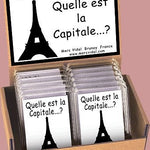 Quelle est la capitale ...? - fin de soirée à partager - Rouge et Noir