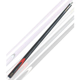Queue 8 - pool Gramax grise 144 cm - fibre de verre - Billard - Rouge et Noir