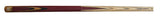 Queue de snooker - Handcrafted Amaranthe - Billard cadeau bel objet - Rouge et Noir