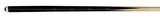 Queue universelle monobloc - 144 cm - Billard - Rouge et Noir