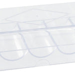 Rack pour 100 jetons avec couvercle - accessoire de poker - Rouge et Noir