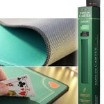 Tapis de belote - Néoprène - tapis de cartes - Rouge et Noir