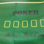 Tapis de poker feutre avec inscriptions - 180 x 90 cm - tapis de poker - Rouge et Noir
