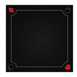 Tapis Multijeux - Excellence - tapis de cartes tapis de tarot - Rouge et Noir