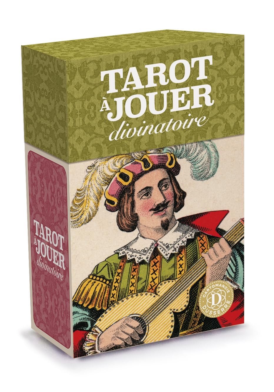 Tarot à jouer Divinatoire - Dusserre - jeu divinatoire - Rouge et Noir