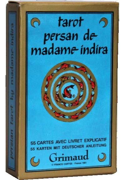 Tarot Persan de Mme Indira - Divination - Esotérisme - Rouge et Noir