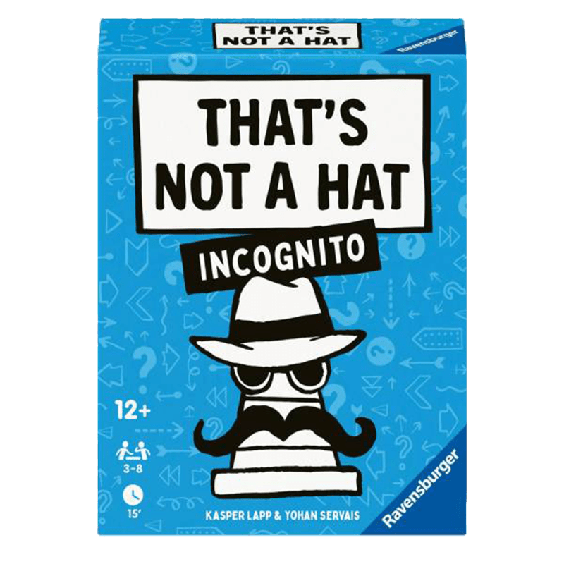 That’s not a hat - Incognito - Jeu de plateau d'ambiance - Rouge et Noir