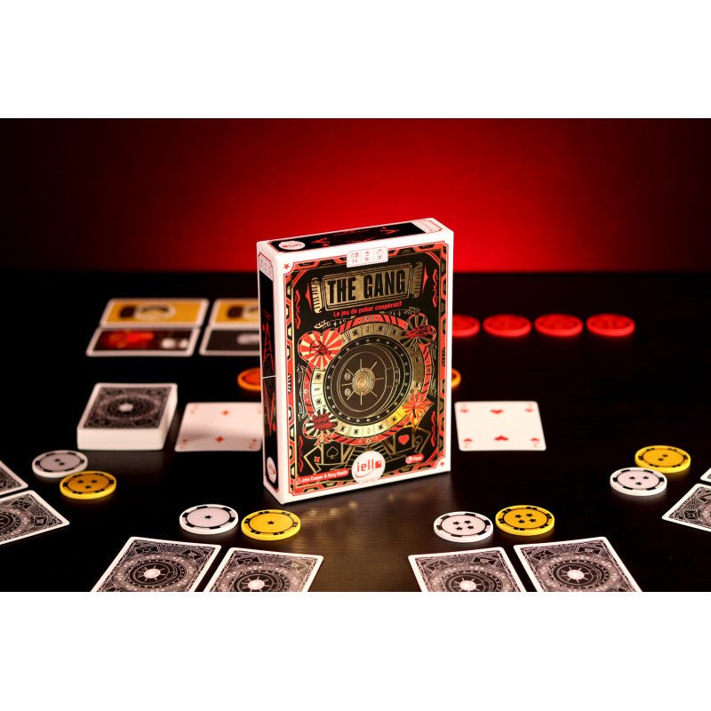 The gang - Jeu de plateau de stratégie coopératif - Rouge et Noir