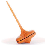 Toupie Spaghetti Bois naturel - Toupies - Rouge et Noir