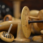 Toupie Turbine - Toupies cadeau bel objet - Rouge et Noir