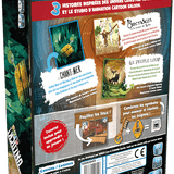 Unlock ! - Kids histoires de l'île d'émeraude - Jeu de plateau de stratégie coopératif - Rouge et Noir
