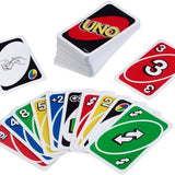 Uno - Jeu de plateau d'ambiance et de vivacité enfants cadeau - 7a - Rouge et Noir