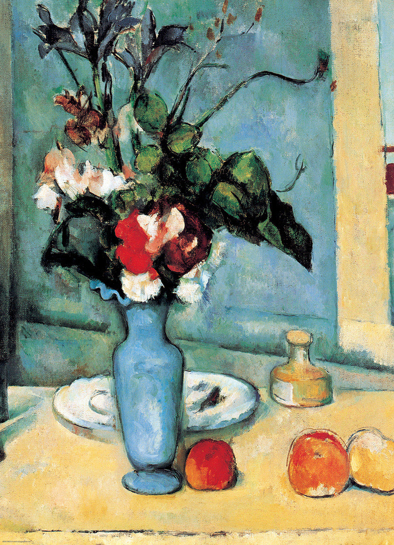 Puzzle Eurographics - 1000 p - Le vase bleu - Cézanne