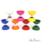 Diabolo Tornado roulement à billes - extérieur - Rouge et Noir