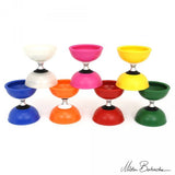 Diabolo Tornado roulement à billes - extérieur - Rouge et Noir