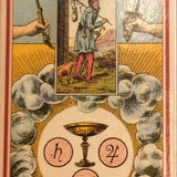 Grand Eteilla - jeu ancien jeu divinatoire - Rouge et Noir