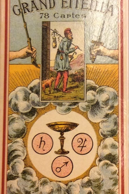 Grand Eteilla - jeu ancien jeu divinatoire - Rouge et Noir