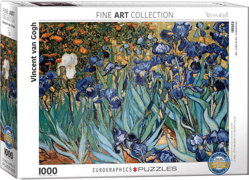 Puzzle Eurographics - 1000 p - Iris - Vincent Van Gogh