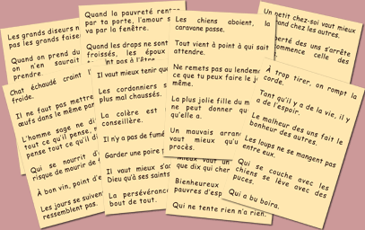 200 Proverbes Français un