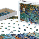 Puzzle Eurographics - 1000 p - Iris - Vincent Van Gogh - Puzzle en carton - Rouge et Noir