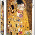 Puzzle Eurographics - 1000 p - Le Baiser - Klimt - Puzzle en carton - Rouge et Noir