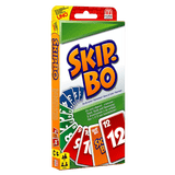 Skip Bo - Jeu de plateau d'ambiance et de vivacité enfants - Rouge et Noir