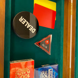 Ensemble Tapis + Mallette Poker avec racks - 300 jetons Céramique - French Touch - Pack Luxe