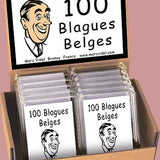 100 Blagues Belges - fin de soirée à partager - Rouge et Noir