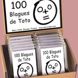 100 Blagues de Toto - fin de soirée solitaire - Rouge et Noir