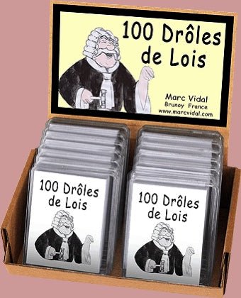 100 Drôles de Lois - fin de soirée solitaire - Rouge et Noir