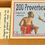 200 Proverbes africains - fin de soirée solitaire - Rouge et Noir