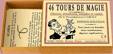 46 Tours de magie - fin de soirée cadeau à partager - 12a - Rouge et Noir