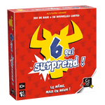 6 qui surprend ! - jeu de plateau de stratégie et ambiance - Rouge et Noir