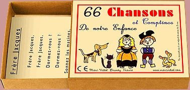 66 chansons et comptines de notre enfance - Rouge et Noir