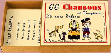 66 chansons et comptines de notre enfance - Rouge et Noir