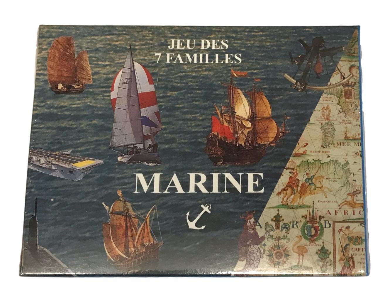 7 familles Dussere - Marine - Cartes Enfants - Rouge et Noir