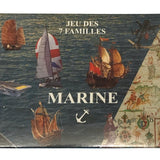 7 familles Dussere - Marine - Cartes Enfants - Rouge et Noir