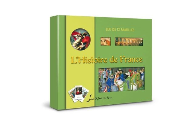 7 Familles - S de S - Histoire de France - Cartes Enfants - Rouge et Noir