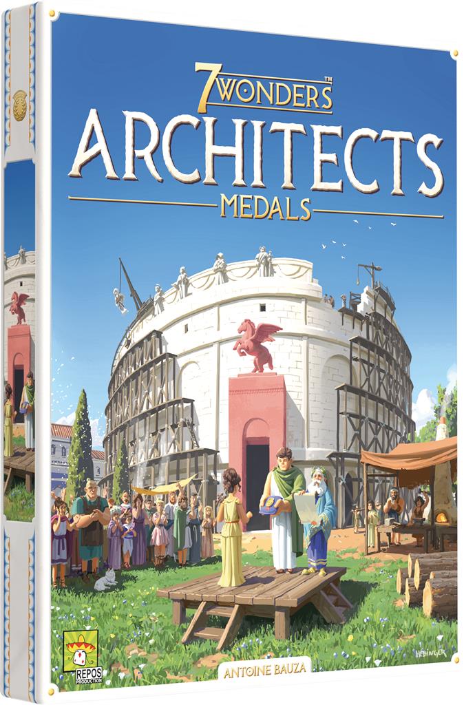 7 WONDERS ARCHITECTS : MEDALS (EXT) - Rouge et Noir