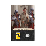 7 Wonders Duel - Extension Agora - Jeu de plateau de stratégie jeu à deux - Rouge et Noir