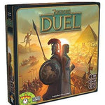 7 Wonders Duel - jeu de plateau de stratégie à deux - Rouge et Noir