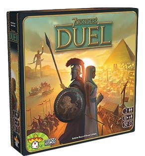 7 Wonders Duel - jeu de plateau de stratégie à deux - Rouge et Noir