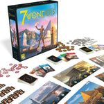 7 Wonders - Jeu de plateau de stratégie - Rouge et Noir