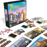 7 Wonders - Jeu de plateau de stratégie - Rouge et Noir