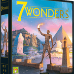 7 Wonders - Jeu de plateau de stratégie - Rouge et Noir