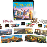 7 Wonders - Jeu de plateau de stratégie - Rouge et Noir