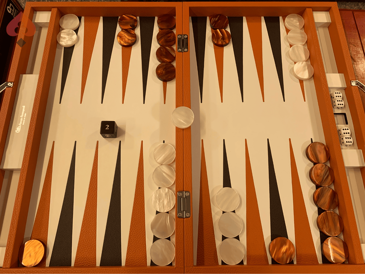 Roll up Leather Backgammon Set - Les Bleus – MELIA Games Roll up Leather Backgammon Set - Les Bleus – MELIA Games