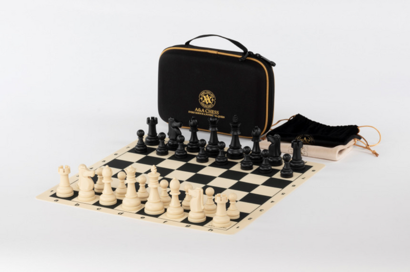 Ensemble d'échecs transportable - Sacoche
