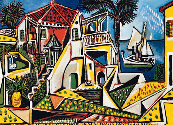 Picasso - Paysage méditerranéen 1000 pièces